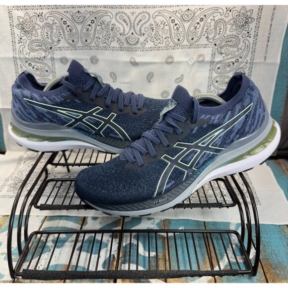 ASICS Women Gel-Kayano 28 1012B126 Blue Running Shoes Sneakers Size 10 - Picture 1 of 10